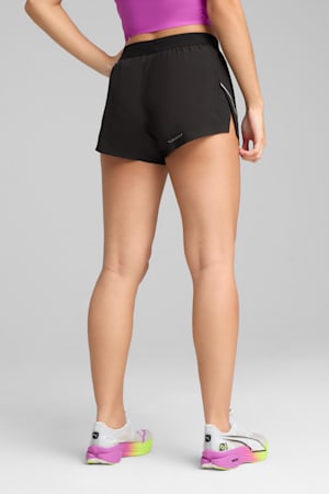 RACEDAY ULTRAWEAVE 3" Split Shorts Women, PUMA Black, extralarge-GBR